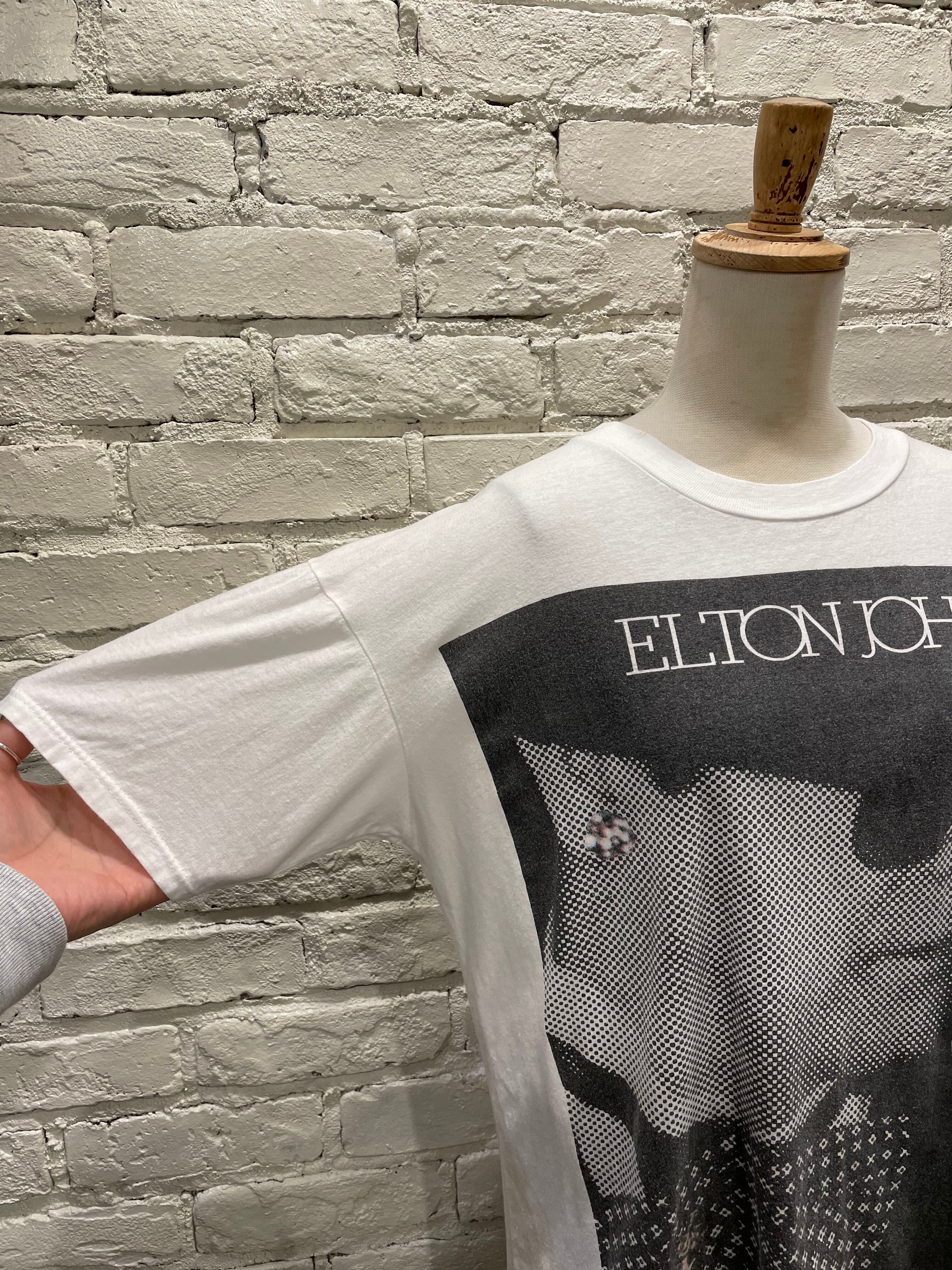 80年代 ELTON JOHN ワールドツアープリントTシャツ エルトン ジョン | Used & Vintage Clothing  『VALON』『Lanp』 powered by BASE