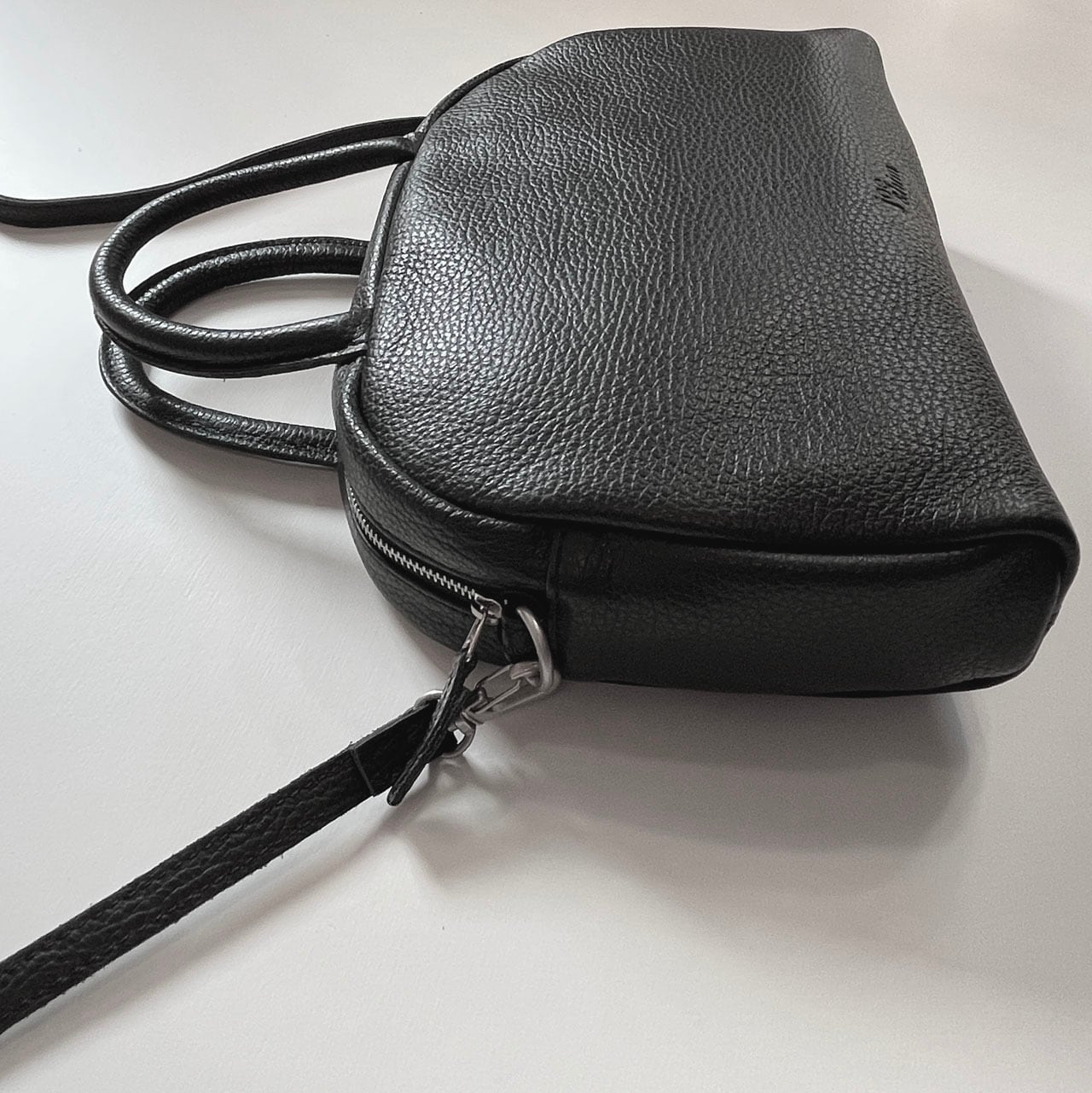 joe&amp;him FLAT BOSTON ジョーアンドヒム フラットボストン joe&him (ジョーアンドヒム) | Flat Boston (black/off) ボストン