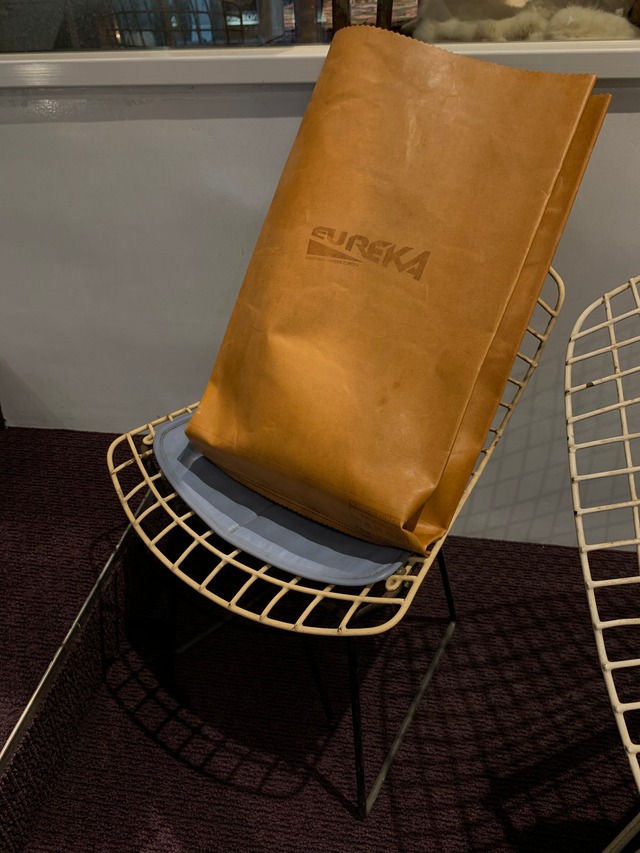 MAISON EUREKA   RECYCLE LEATHER GROCERY BAG