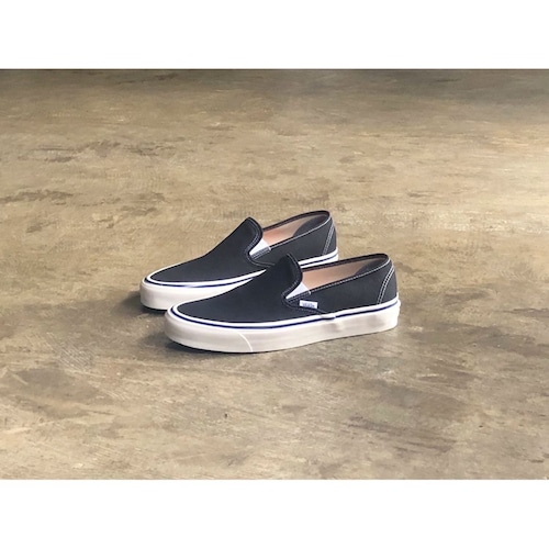 VANS(バンズ) ANAHEIM FACTORY『SLIP-ON 48 Deck DX OG BLACK(MENS)