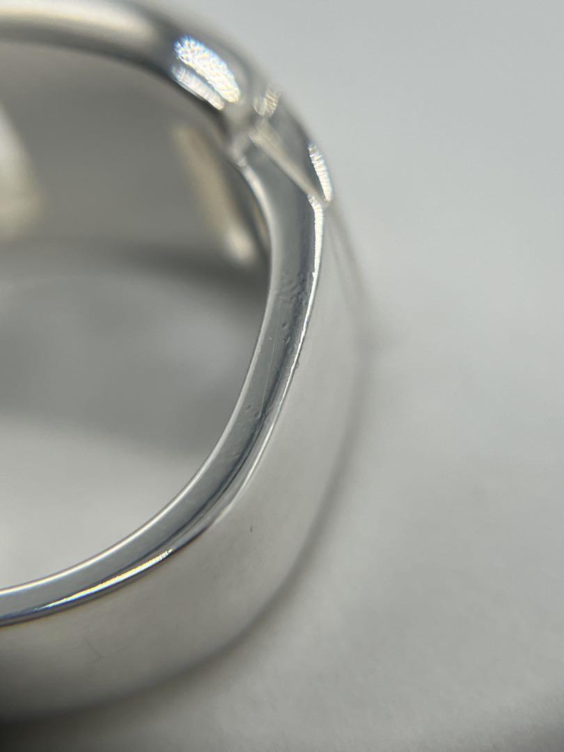 エルメス HERMES ヴィンテージ リング 表記サイズ49 9号 希少 SV