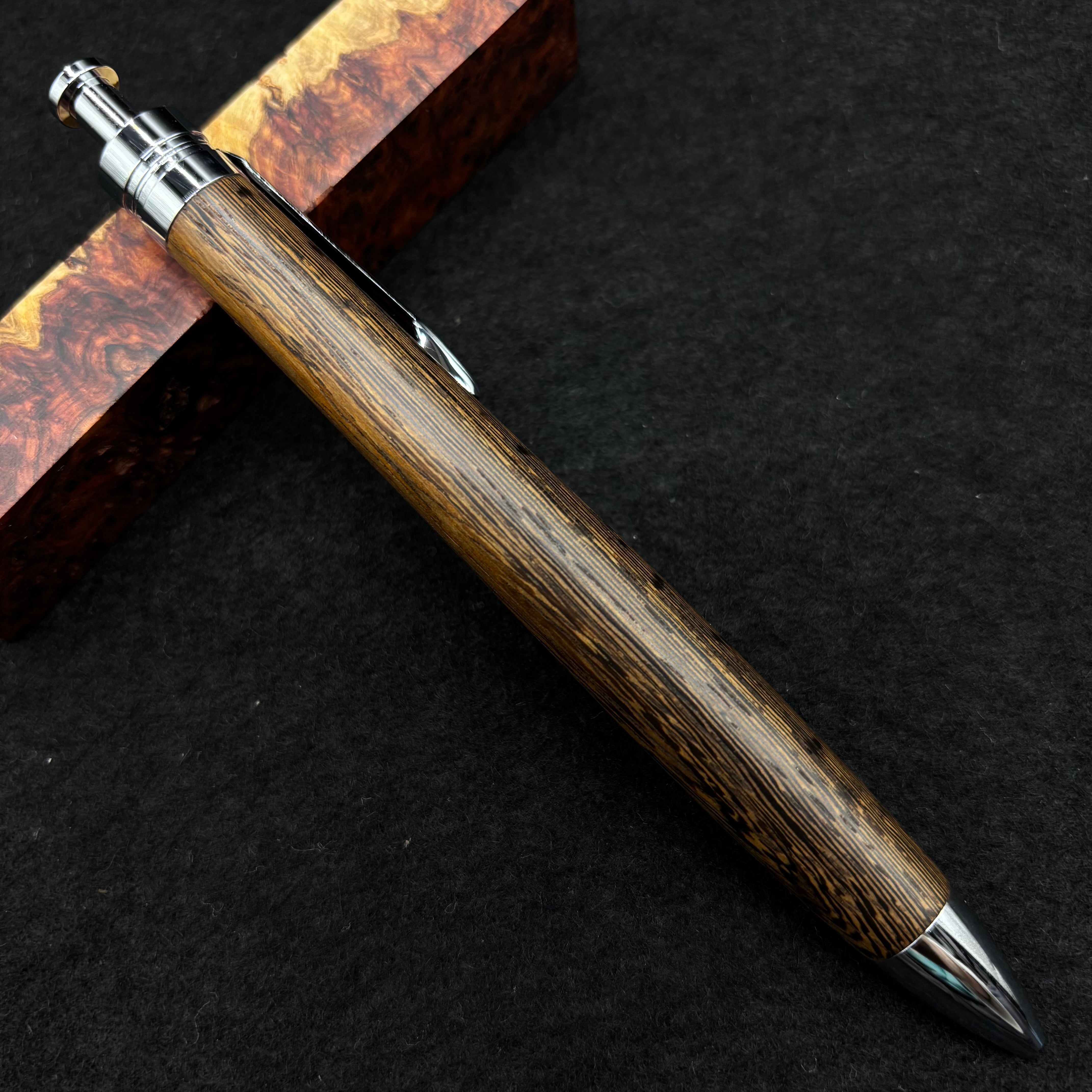 ハワイアンパーサントウッド】木軸ペン 三神シャープ1100 / 三神ボール