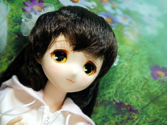 22mmレジンアイ　猫アイ　黄色　 半球ベース　#5k