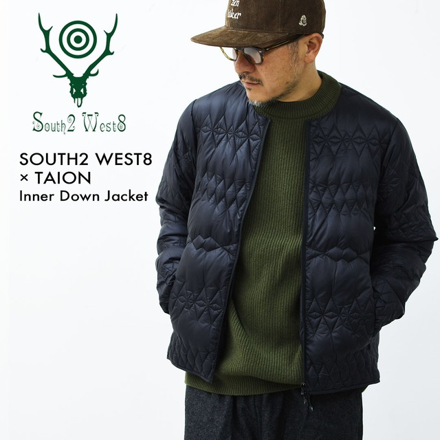 SOUTH2 WEST8 [サウスツーウエストエイト] × TAION[タイオン]  Inner Down Jacket [TY940] ・ダウンジャケット・キャンプ・アウトドア・防寒・インナーダウン・軽量・MEN'S [2026AW]