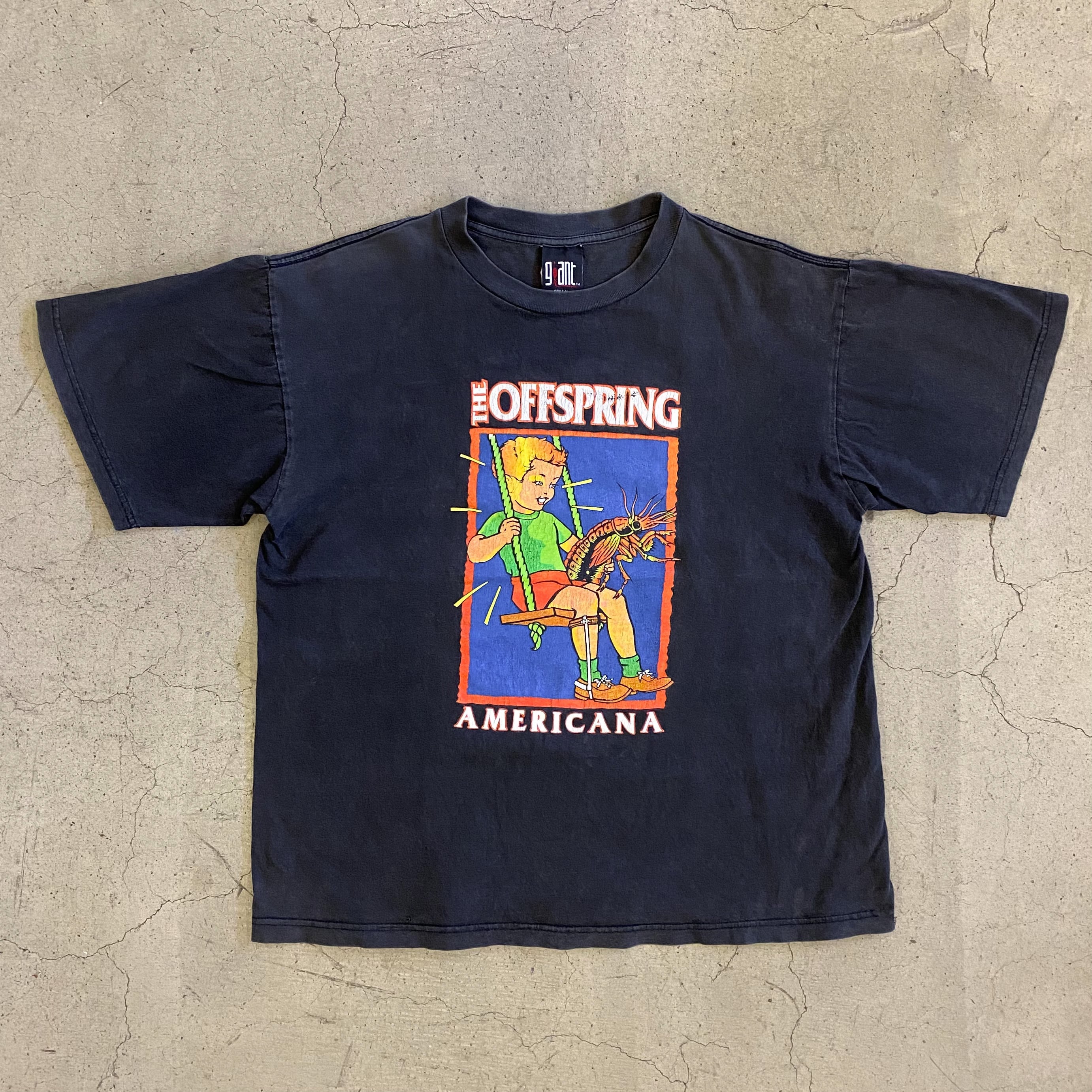 カラーホワイト90sデッドストック新品THE OFFSPRINGオフスプリングTシャツUSA製