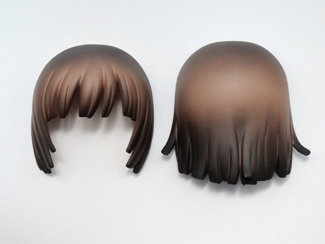 再入荷【396】 千石撫子 髪パーツ セミロングぱっつん　ねんどろいど