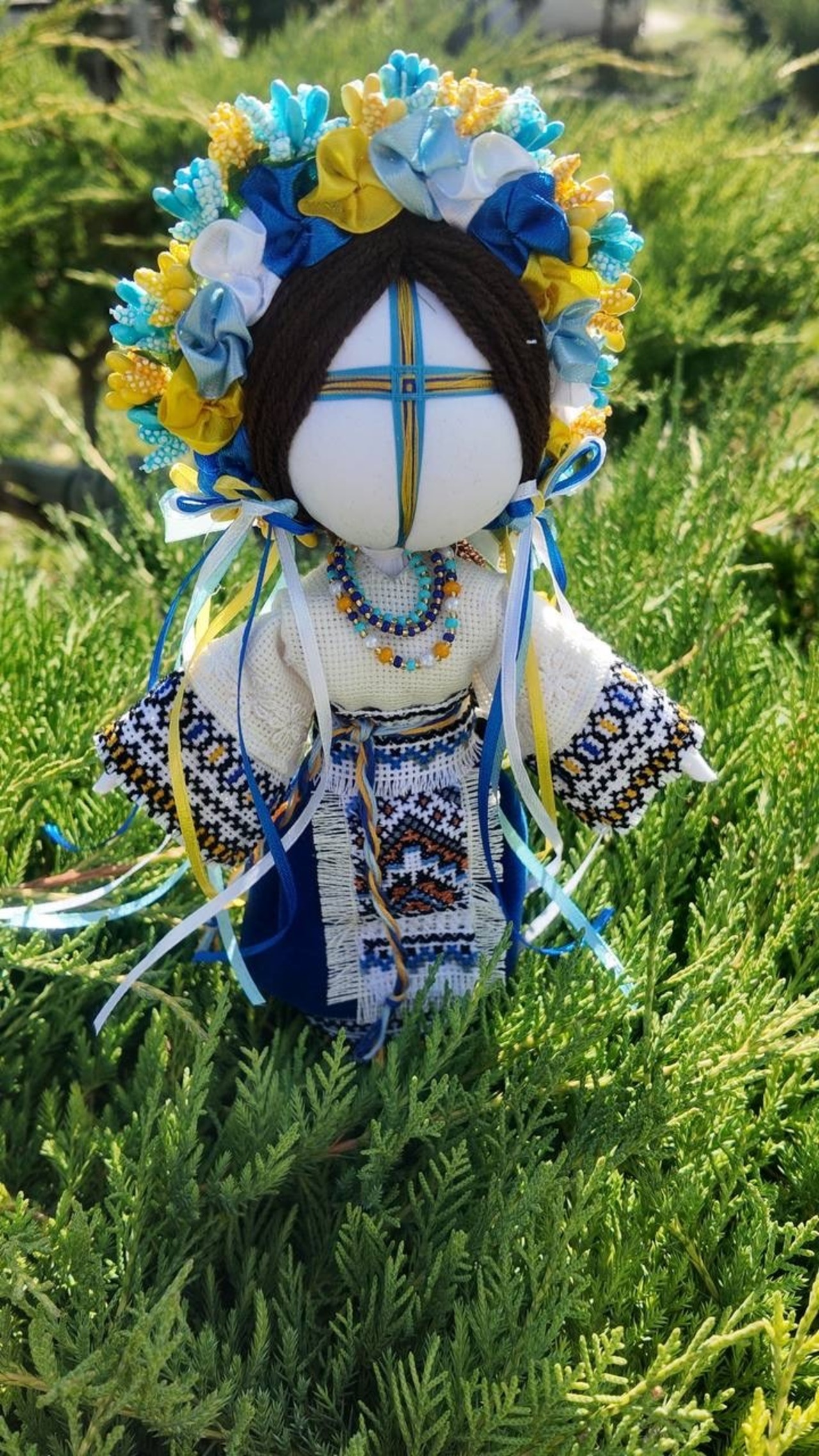 UA.Designer手作りモタンカ（ウクライナの御守り） - 8