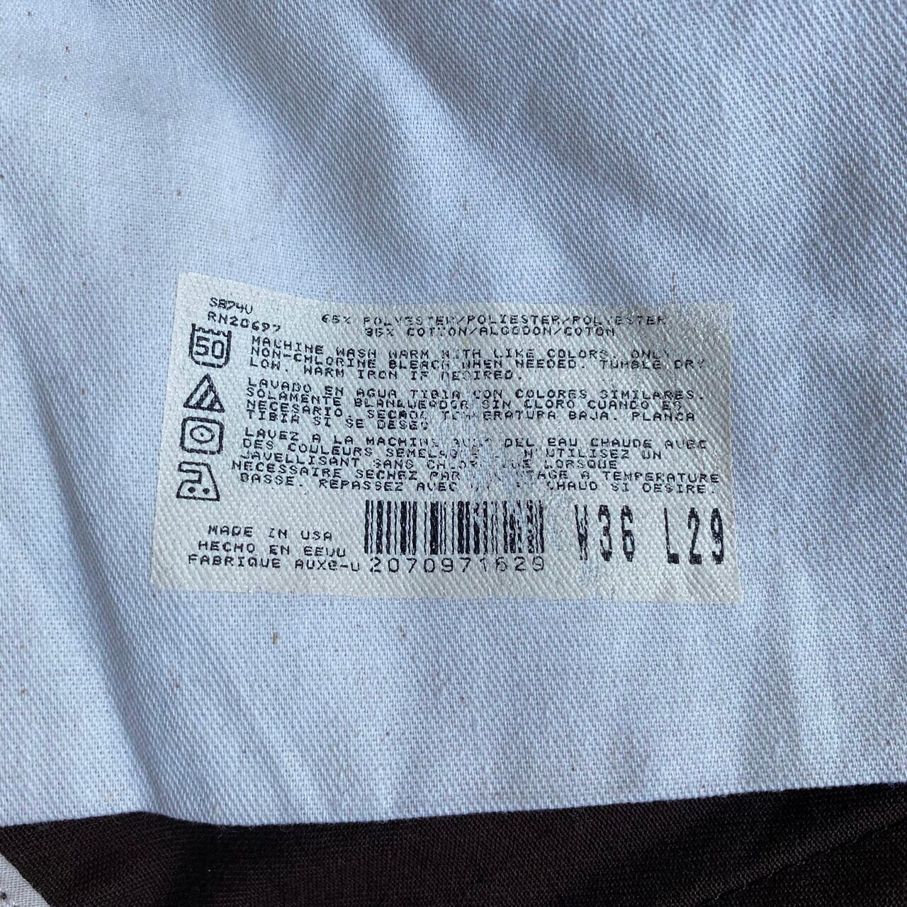 90年代 USA製 Dickies ディッキーズ TALONジップ ワークパンツ メンズ