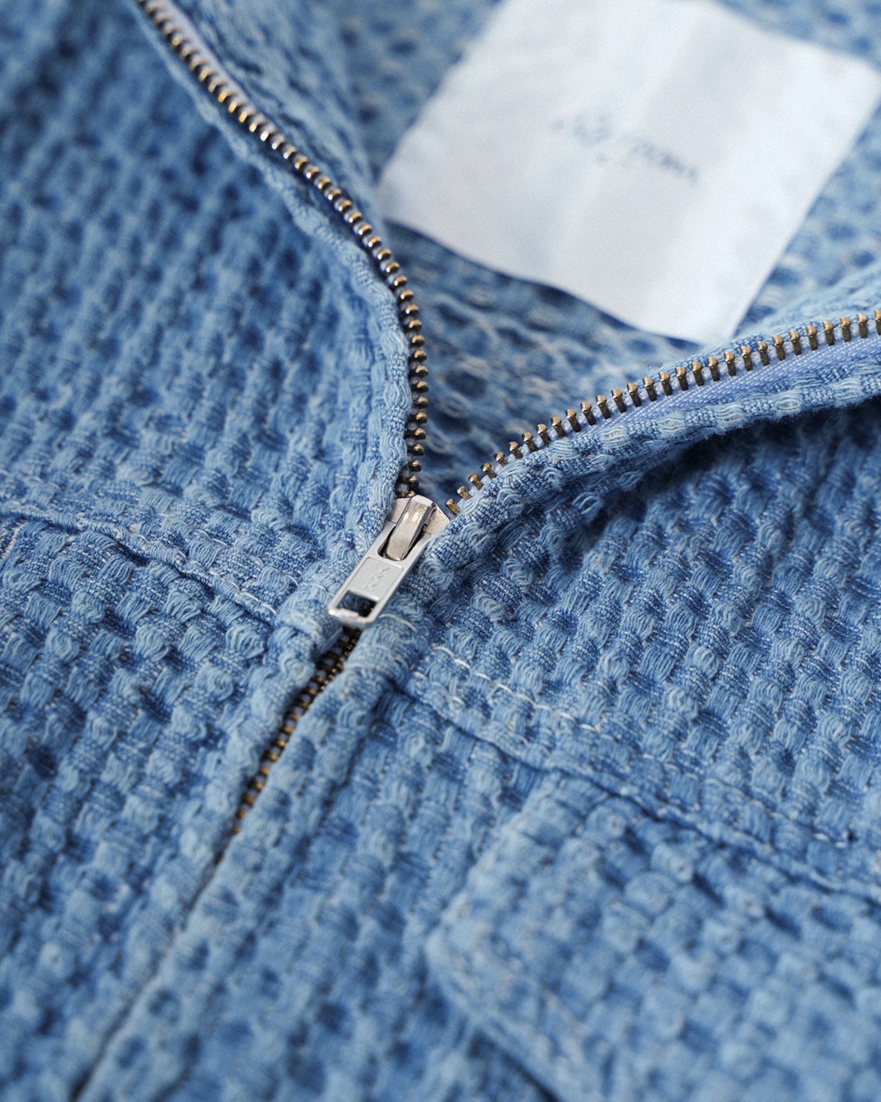 【#Re:room】NO COLLAR DENIM JACKET［REJ147］