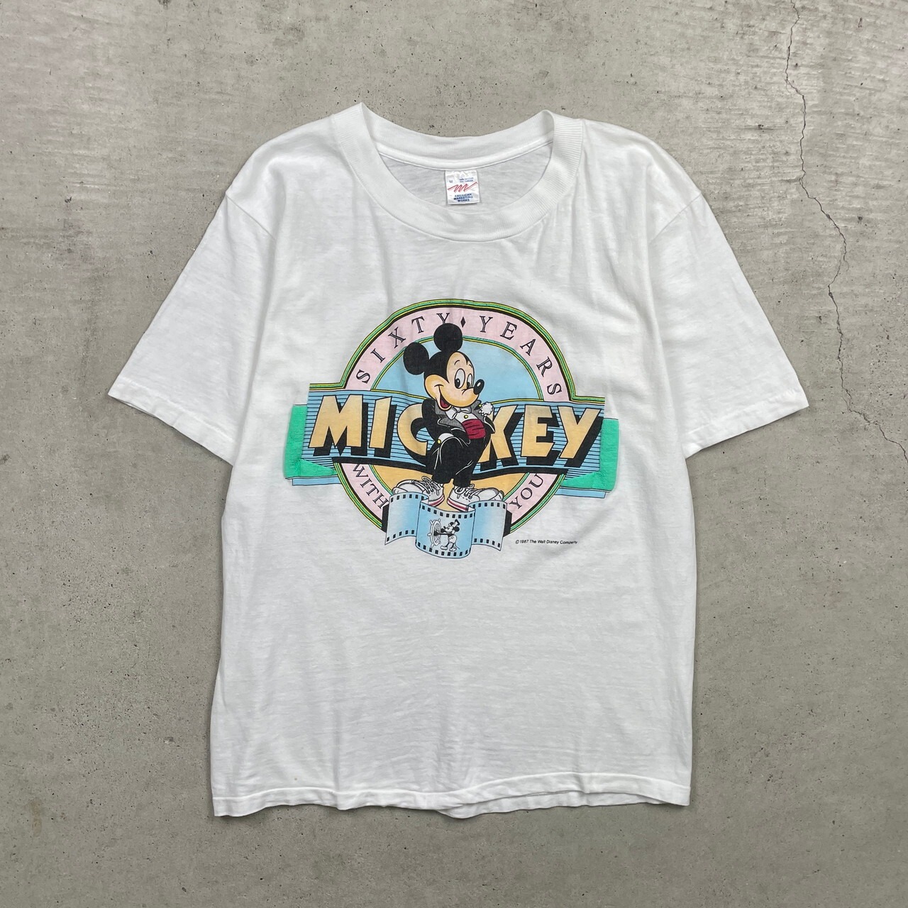 80年代 USA製 WALT DISNEY Mickey Mouse ウォルトディズニー ミッキー 