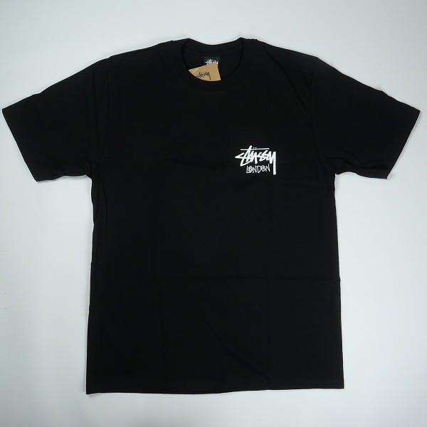 ロンドン　限定　stussy London ステューシー　新品 Size【L】 STUSSY ステューシー STOCK LONDON TEE BLACK ロンドン限定T