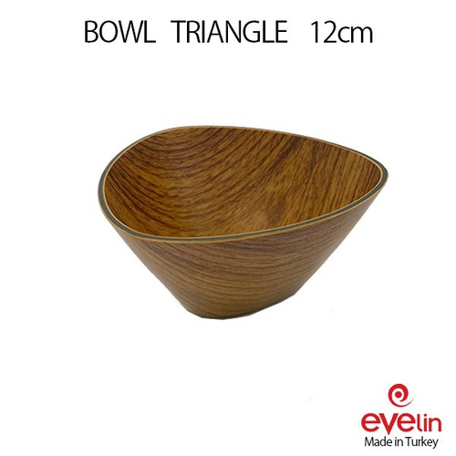 evelin BOWL TRIANGLE 12cm エヴリン ボール トライアングル KITCHEN WARE 食器 アウトドア made in Turkey