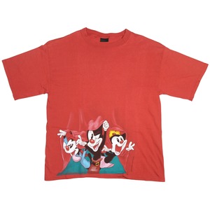 USED【XL】Vintage 90s Cartoon Network Animaniacs Tee / Changes ©1995