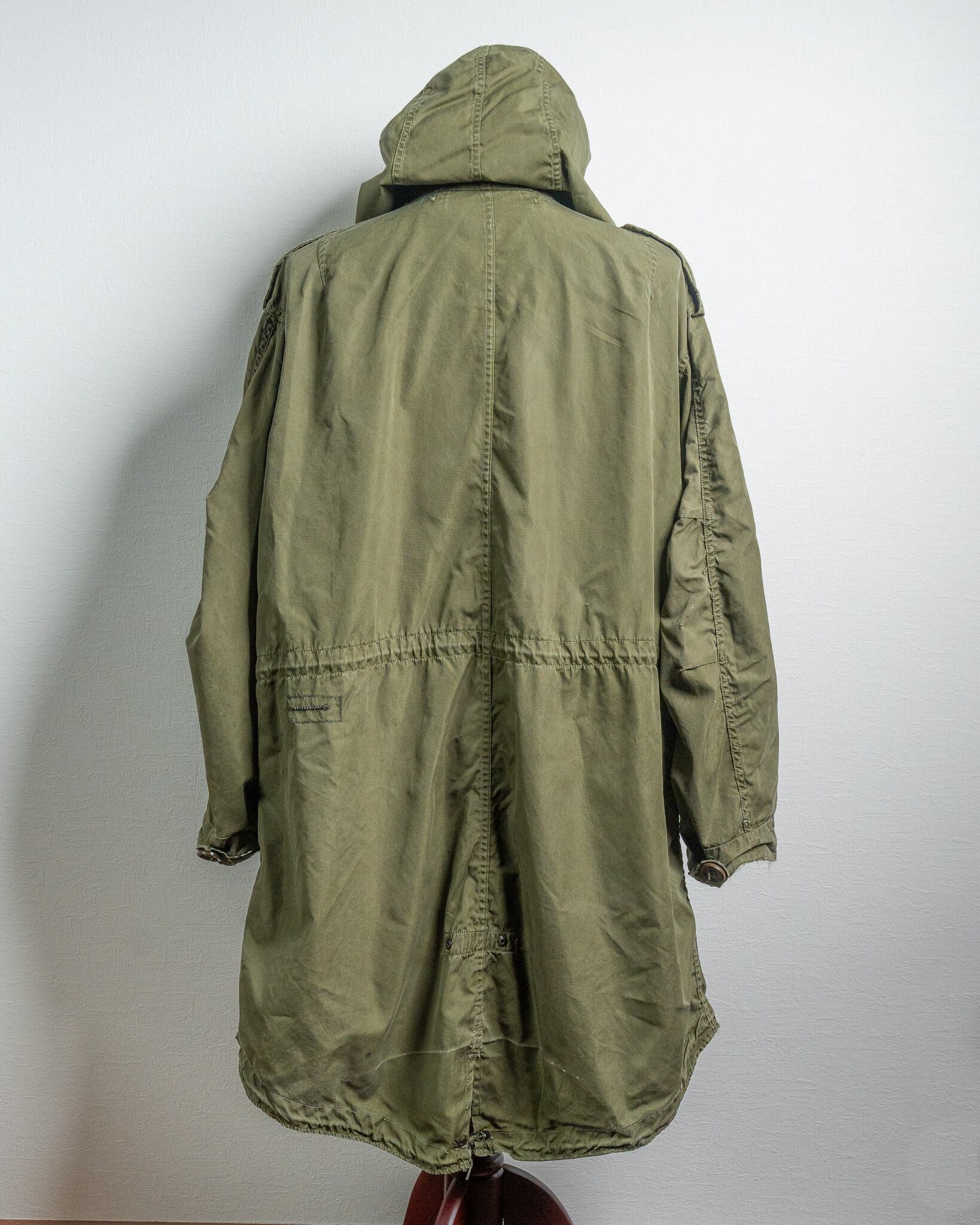 MEDIUM】Aluminum Zipper U.S.Army M-51 Field Parka Shell アメリカ軍