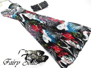 ★送料無料★F★総プリーツロング丈ドレス(OPN3040)