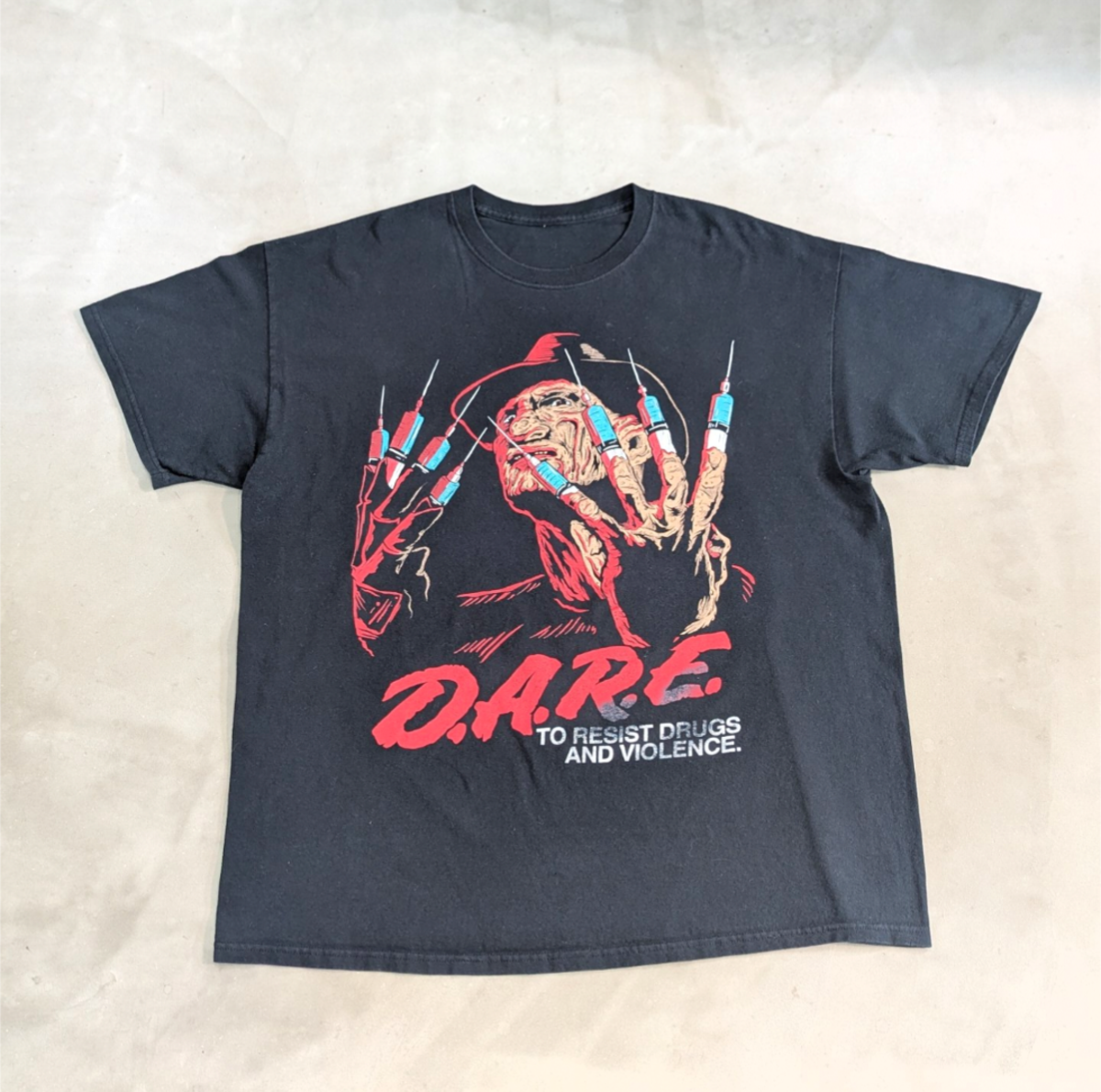D.A.R.E freddy エルム街の悪夢 パロディtee 小岩店 | What