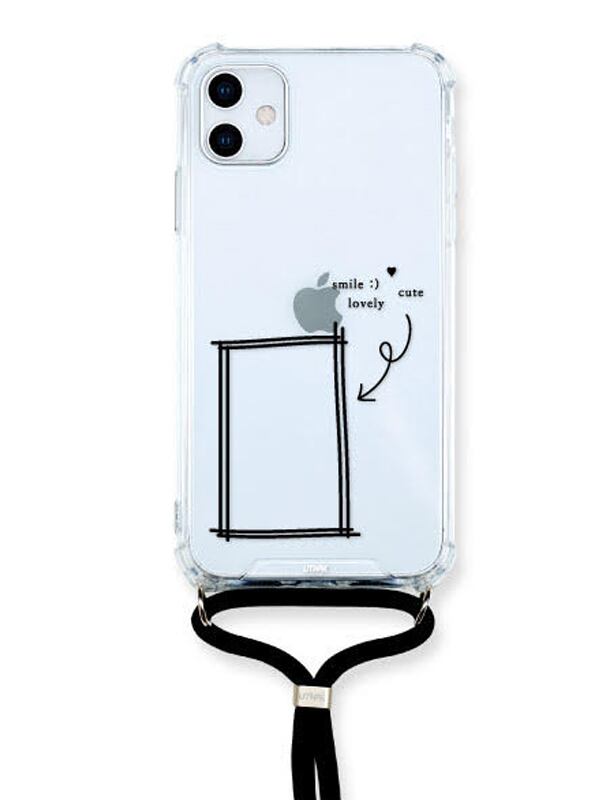 iPhone 13ケース シリコン スマホカバー ショルダー付き クリア Amazon.co.jp: xiusiteli iPhone 13 ケース クリア ネック ショルダー