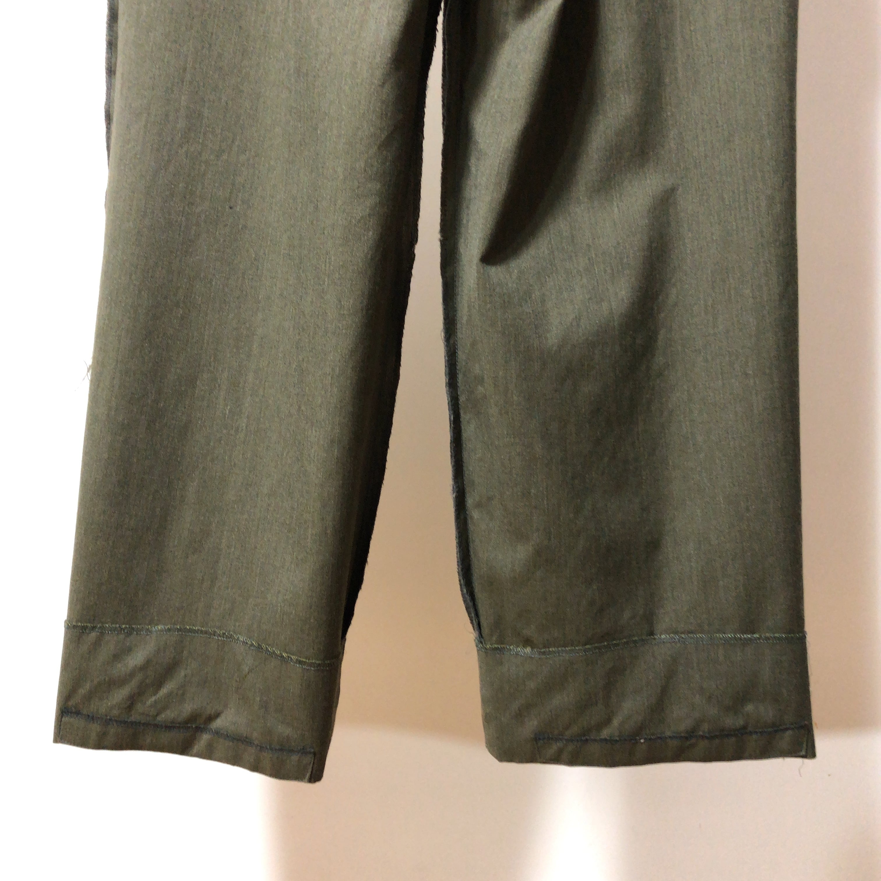 GIORGIO ARMANI / 80's Vintage 2tuck Wool Trousers / Made in Itary