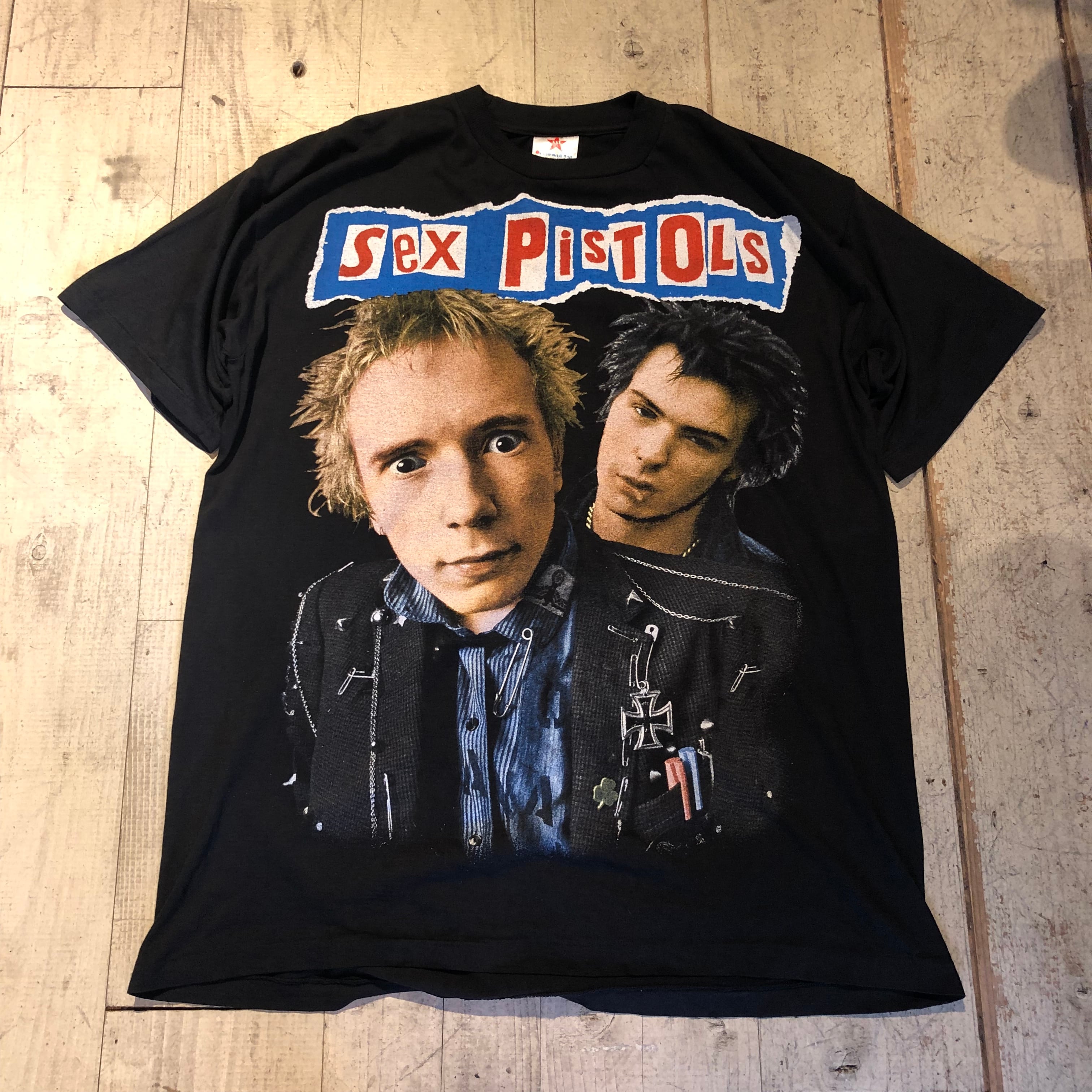 スペシャル 90s SEX PISTOLS プロモ Tシャツ USA製 紺 XL