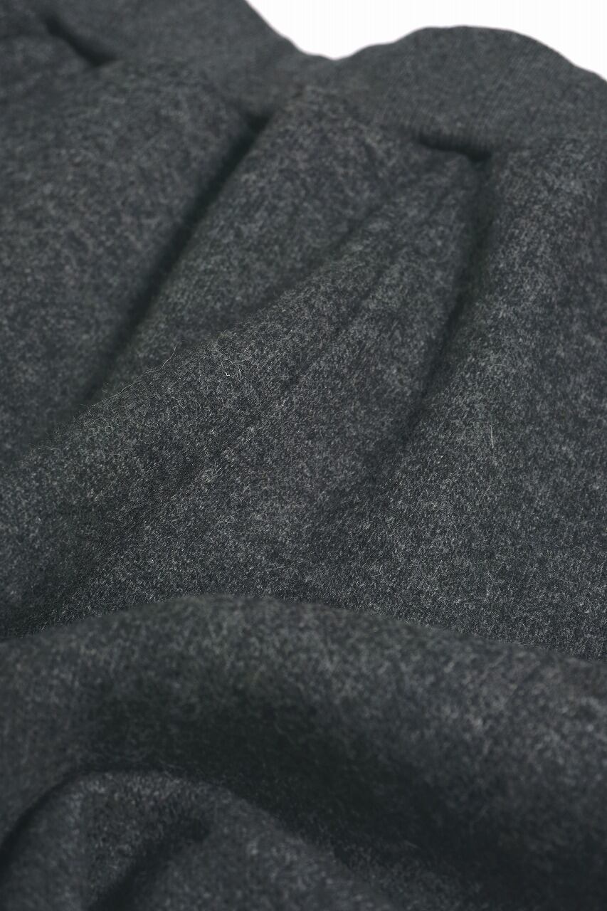 Double Faced Wool Sweat Pants