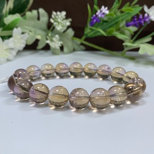 ブラジル産・シトリン多め美麗アメトリンブレスレット