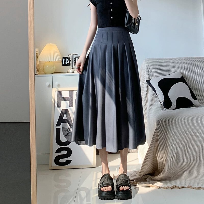 高級ウールスカート ヨシエイナバ 高級ウール スカートスーツ/9