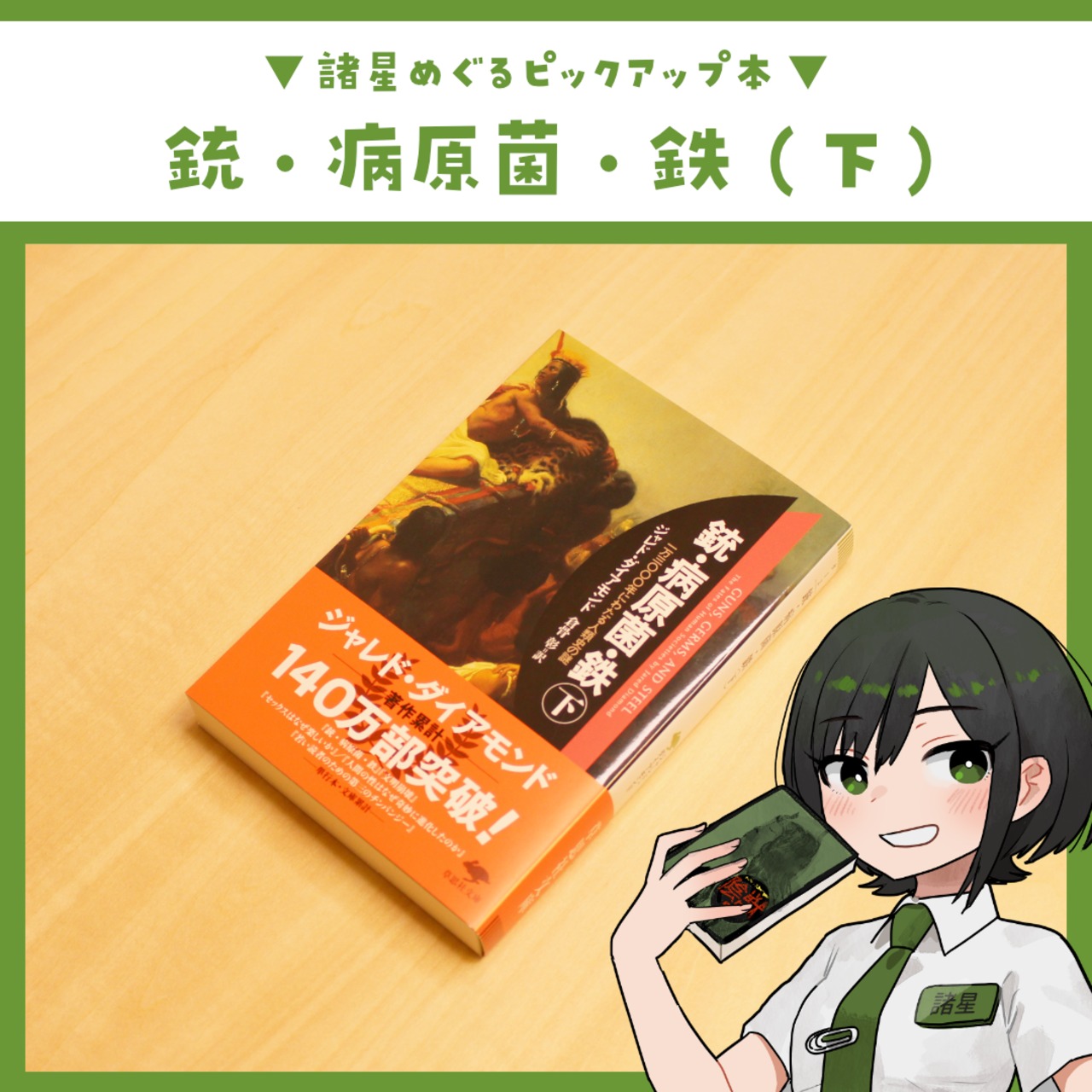 銃・病原菌・鉄（下）～1万3000年にわたる人類史の謎～ / ジャレド・ダイアモンド - 2