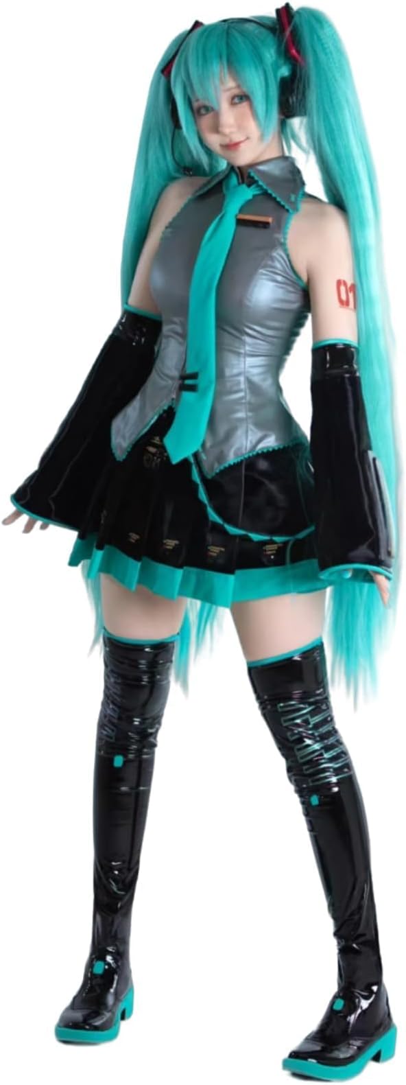COSPLEE 】初音ミク cosplay MIKU はつね 制服 セットこすぷれ