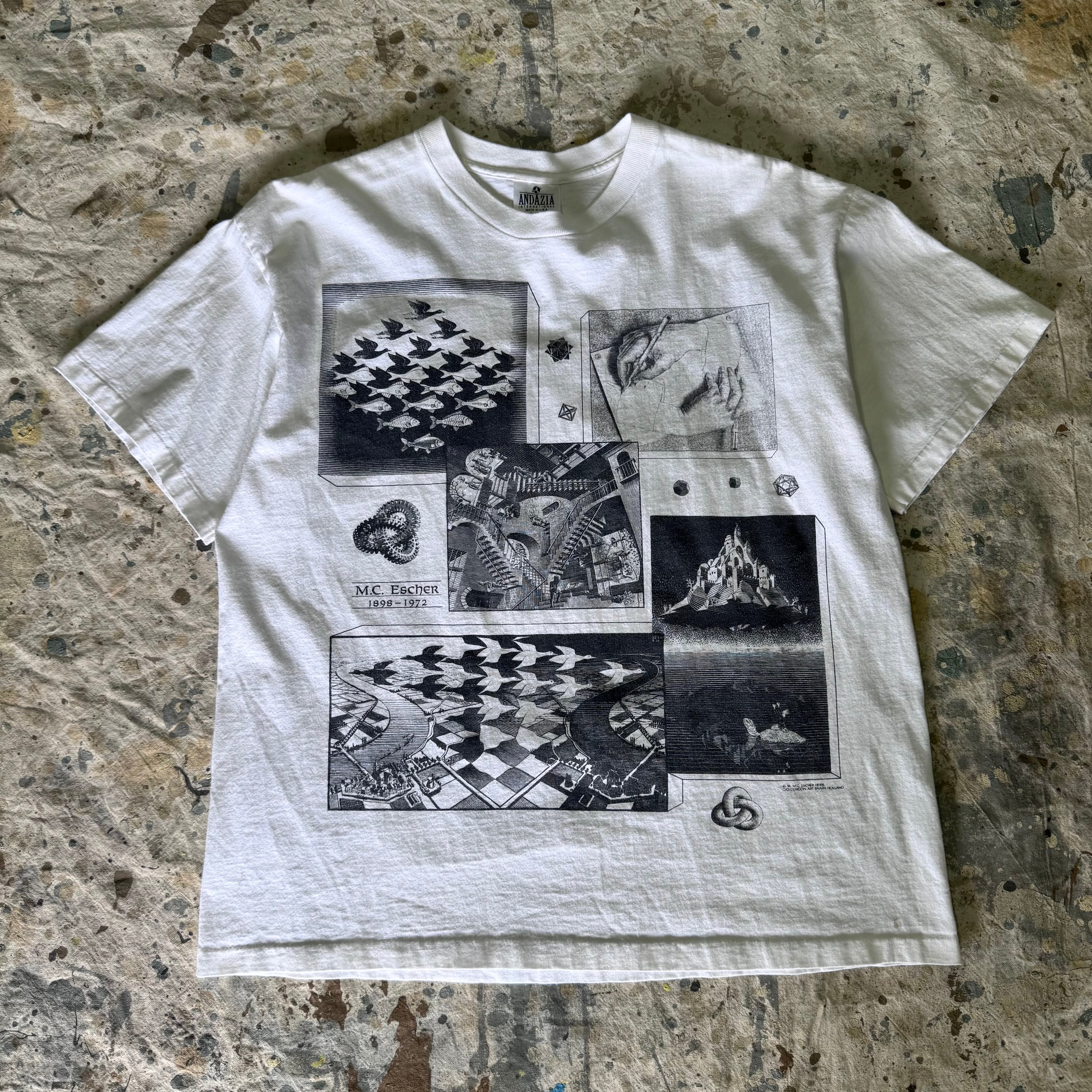 エッシャー tシャツ ヴィンテージ その他ブランド ソノタブランド 90s 