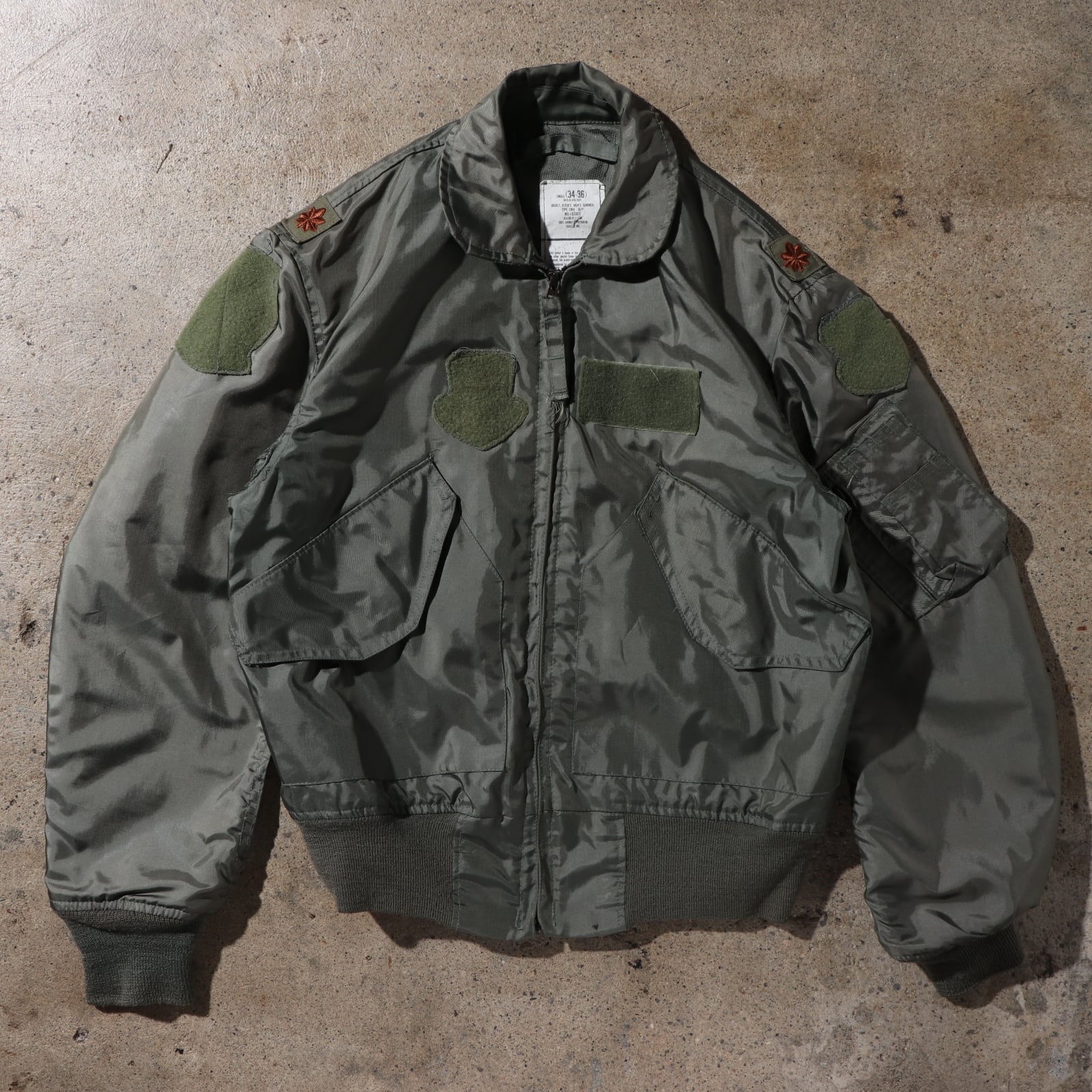 きれい 美品 CWU-45/P XL 93年 米軍実物 フライトジャケット トップ