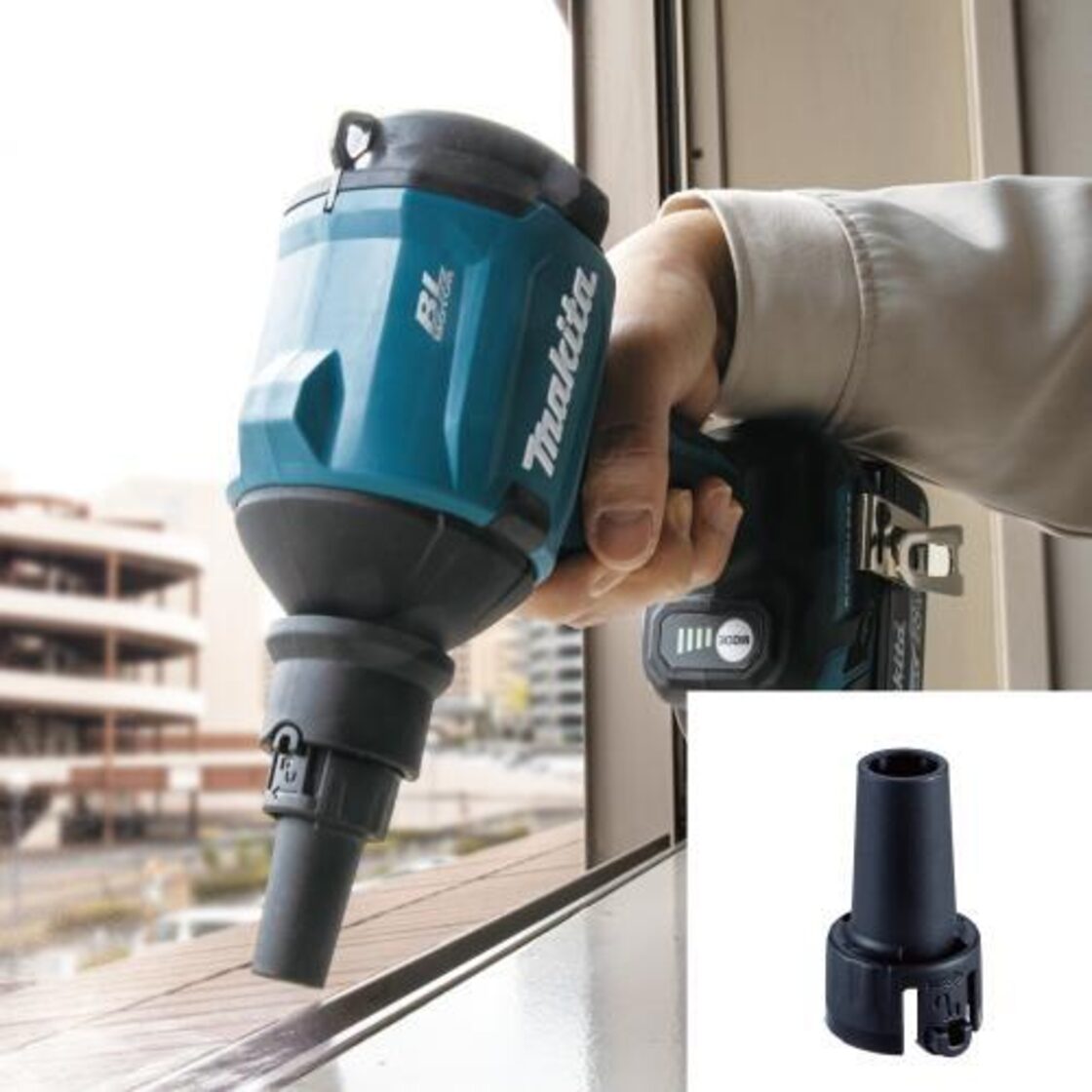 マキタ 充電式エアダスタ 18V バッテリ・充電器・ケース別売 AS180DZ 