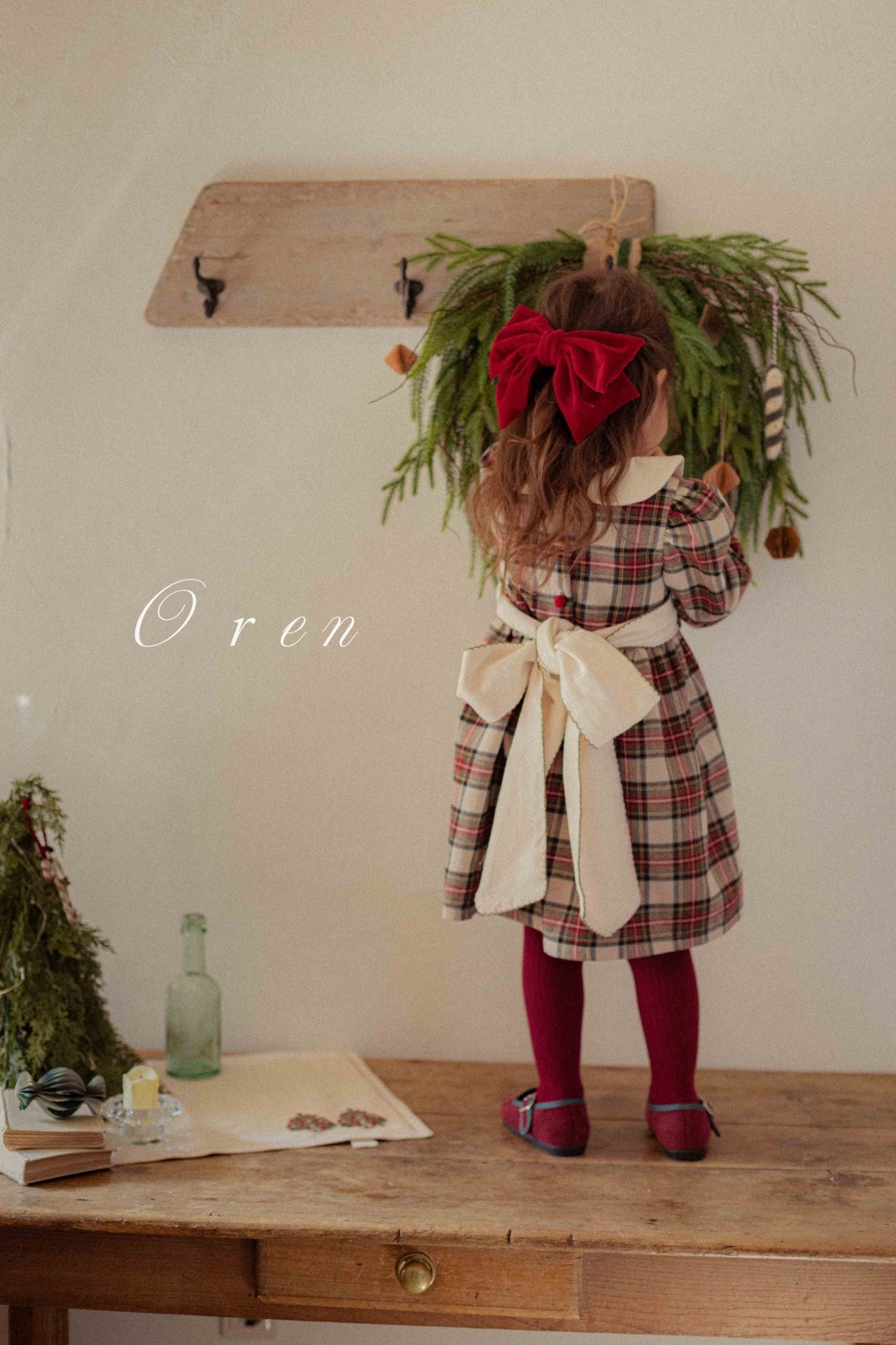 Oren X-mas［取寄］noellia check onepiece