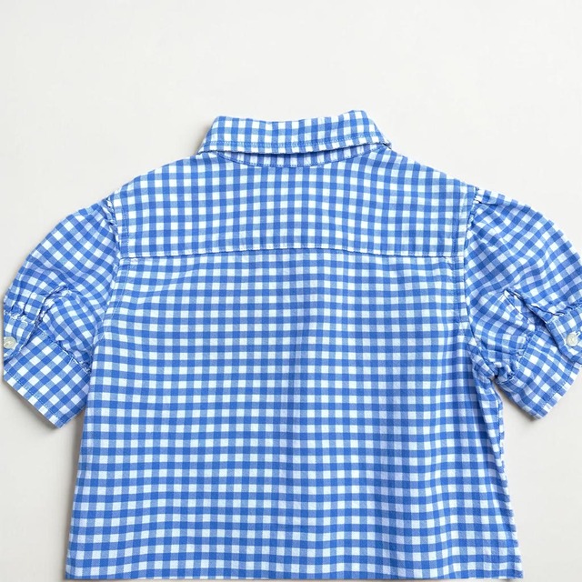 【KIDS】Ralph Lauren Gingham Shirt Dress (110–120cm)