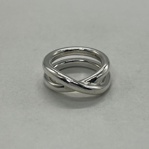 ティファニー TIFFANY パロマピカソ クロスリング 8号 SV925 希少