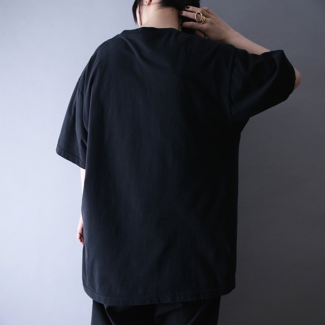 "AKIRA" good printed loose silhouette h/s tee