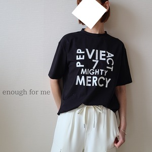 【enough for me】ロゴTシャツ(24062)