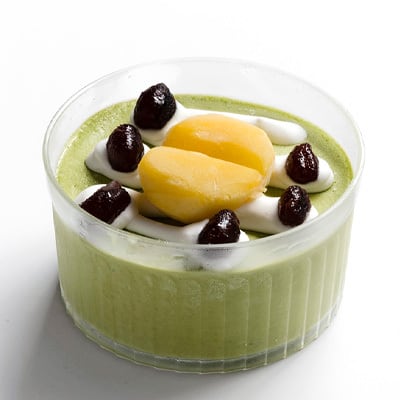 【業務用】 デザートカップアイス 抹茶 90ml×24個入| 栗甘露煮と甘納豆を彩る 和風ホイップ仕立て (北海道・沖縄・離島配送不可)