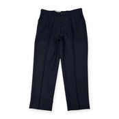 Titleist タイトリスト ポリエステル ツータック スラックスパンツ 88 /黒 ブラック/メンズ/ゴルフ/日本製