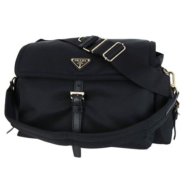 New PRADA プラダ エクスプローラ ラージ Re-Nylon ショルダーバッグ ブラック メッセンジャーバッグ 新品