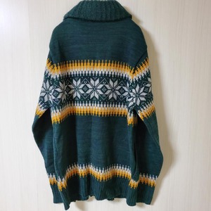 【USED】メンズ　カーディガン　春コーデ　Lサイズ