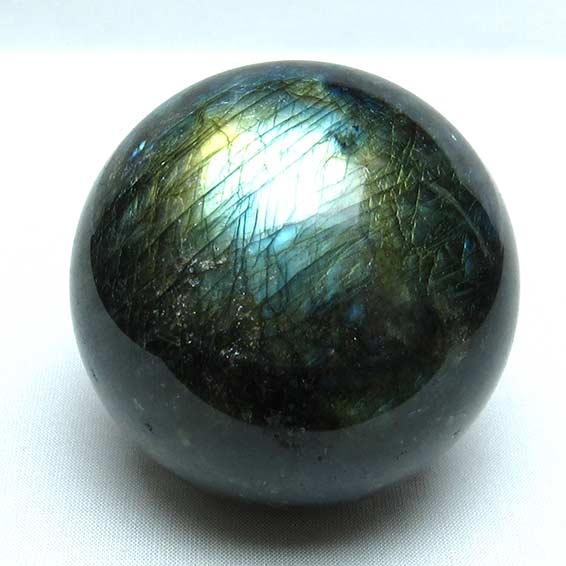 ラブラドライト 丸玉 75mm スフィア 一点物 151-5031