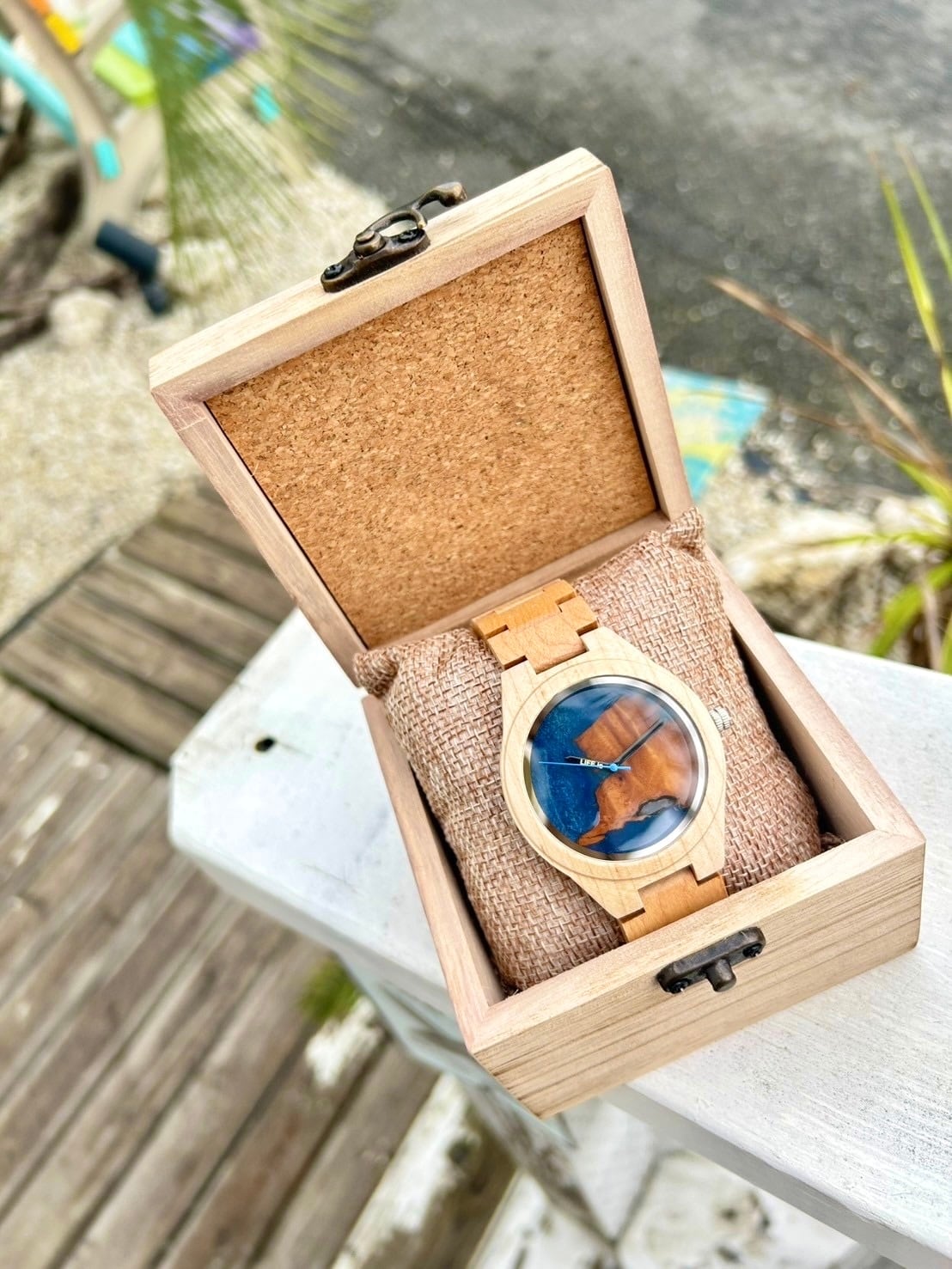 LIFE is anniversary 木製時計 Sea watch ￥13,200+tax(14,520)