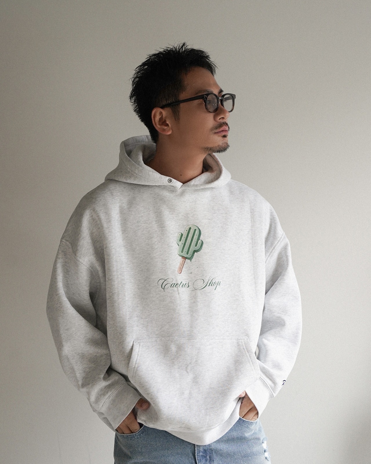 【#Re:room】CACTUS ICE PRINT PARKA［REC870］