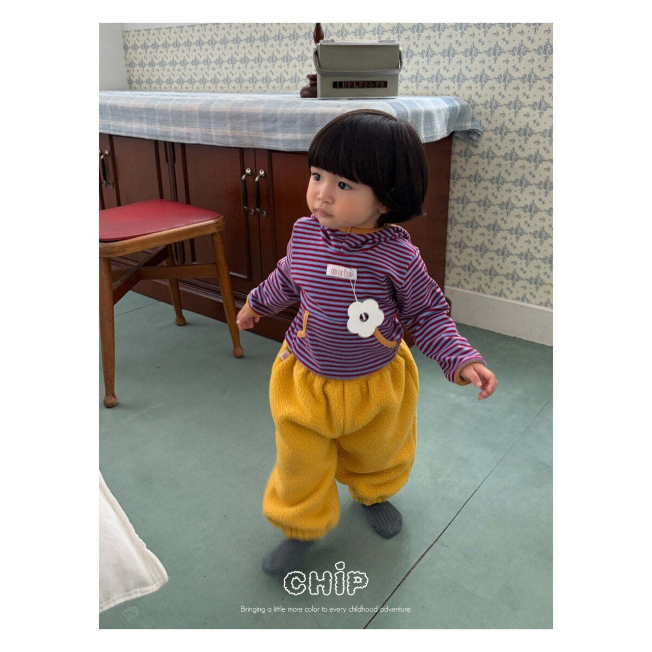 【取寄】CHIP ビッグボアパンツ｜冬服｜韓国子供服