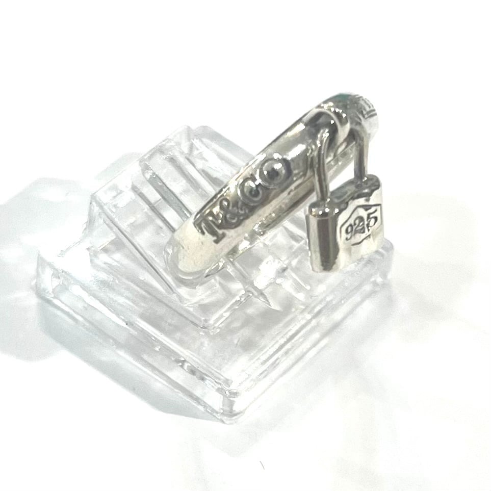 希少【TIFFANY&CO.】【12.5号】 2872 ティファニー カデナロック指輪