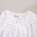 2色／ダブルレースカラー刺繍ブラウス ・12724