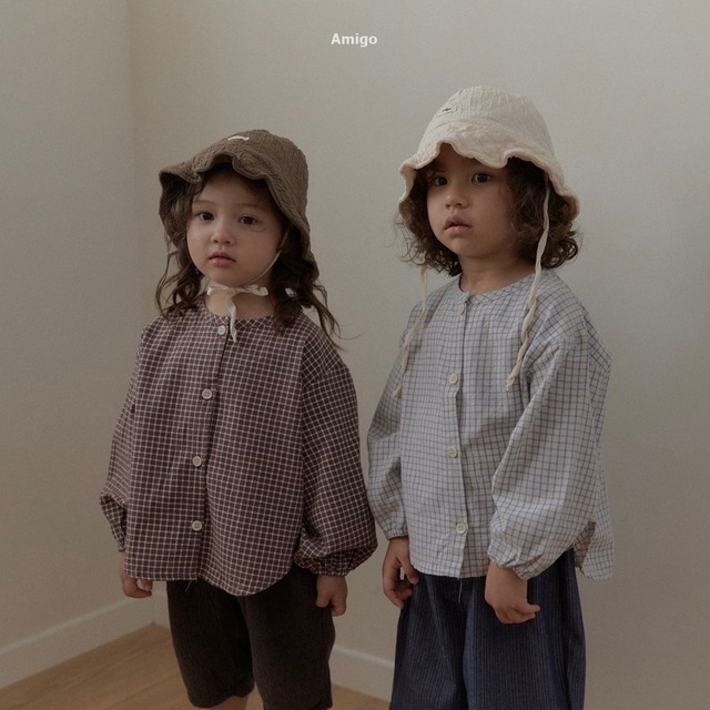 Amigo［取寄］nemo shirring blouse 26autumn