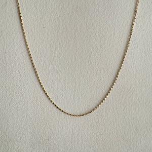 【14K-3-75】22inch 14K real gold chain necklace