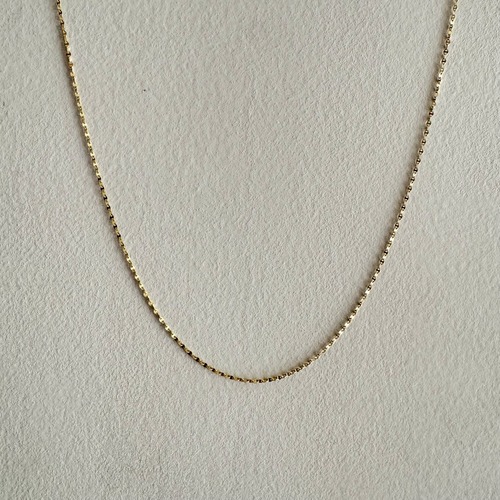 【14K-3-75】22inch 14K real gold chain necklace