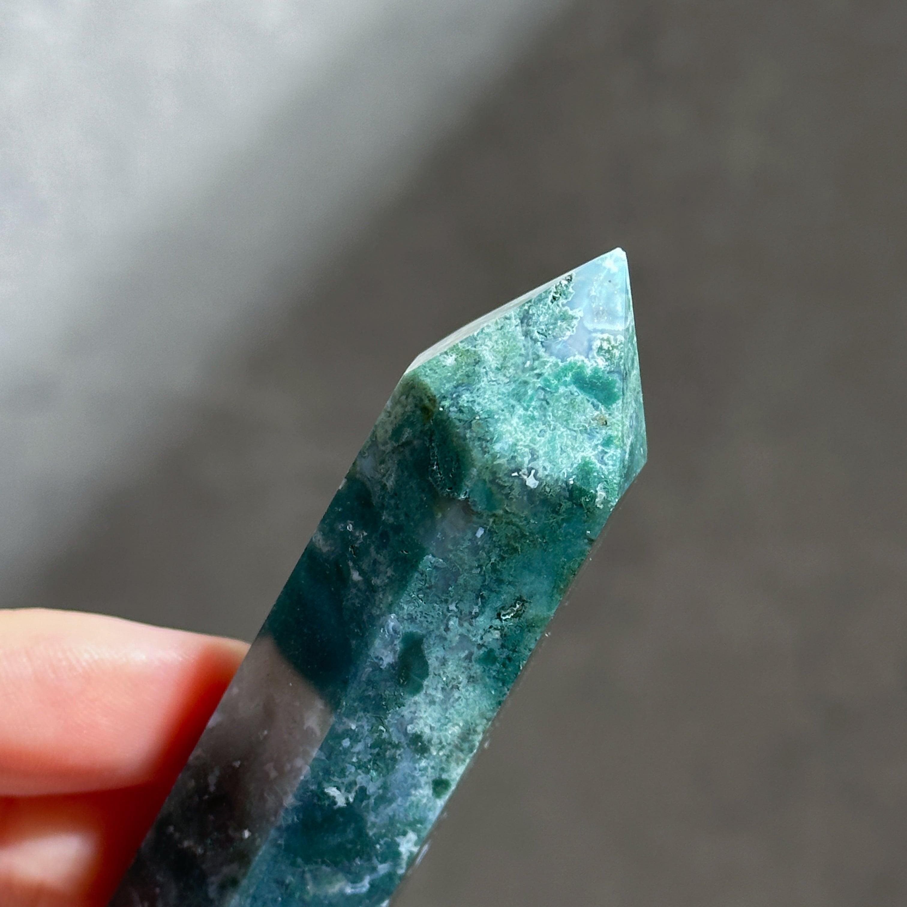 モスアゲート タワー51◇ Moss Agate ◇天然石・鉱物・パワーストーン